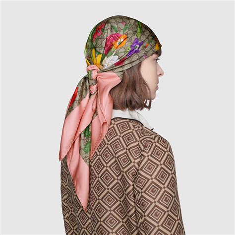 gucci pink scarves|Gucci pink silk scarf.